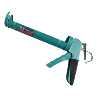 Пистолет для герметика алюминиевый 310 мл полукорпусный, "MAXIMUM" MX 08724