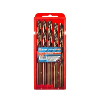 Сверла по металлу кобальтовые 10 мм, 5 шт., HSS CO, P6M5K5, "MAXIMUM" MX 10109